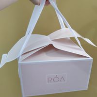 Sweet packaging at Roa The Midnight Cake in West Singapore