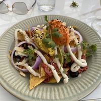 Vegan nachos  at Rustic and Blue in Phuket