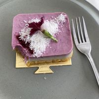 Vegan cheesecake sugar freee  at Rustic and Blue in Phuket