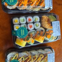 Sushis at REWE in Echternach