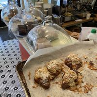 Croissants and coffee bar  at À la Lo in Stockholm