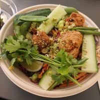 "Asian" salad. at À la Lo in Stockholm