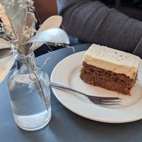 Carrot cake at À la Lo in Stockholm