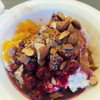 Sweet christmas porridge at À la Lo in Stockholm