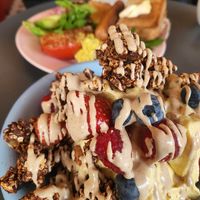 Frozenbananayogurt - the best one at À la Lo in Stockholm