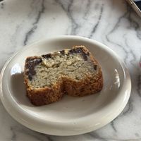 Banana bread  at À la Lo in Stockholm