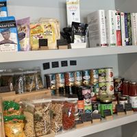 My fav books by Dr. Greger on the shelf   at WholeLifeGo in Calgary