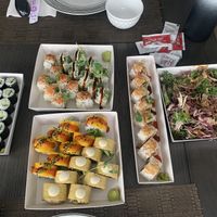 Yummy vegan sushi!   at WholeLifeGo in Calgary