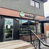 Nice dine in or outside seating. Parking in rear of building    at WholeLifeGo in Calgary