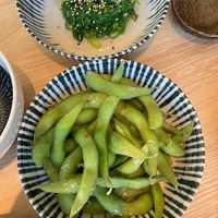 Seaweed salad & edamame  at WholeLifeGo in Calgary