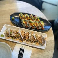 Tuuna roll and spicy mango   at WholeLifeGo in Calgary