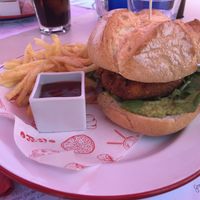 Veggie Burguer at Ewan in Salinas