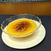 apple sauce made 'creme brulee' at El Acebo in Oviedo