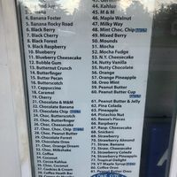 All flavors except the cheesecakes can be made with almond milk at Duke's Creemees in Milton