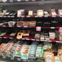 Tofu, tempeh, natto, mock meat at EkoPlaza in Leiden