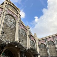 Market exterior at Mercado Central de Valencia in Valencia