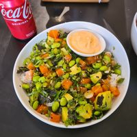 The Vegan Original bowl at Poké Perfect in Den Bosch