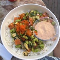 Vegan bowl   at Poké Perfect in Den Bosch