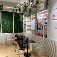 Light, open, natural and small sitting area at Poké Perfect in Den Bosch