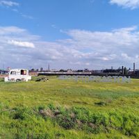 The amazing view from the rooftop at Gaston in Ghent