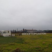 Rooftop view at Gaston in Ghent