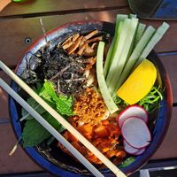 Ginger udon at ima in Madison Heights