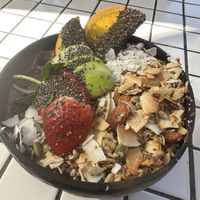 Açaí bowl  at Papaya in Lennox Head
