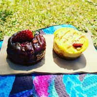 Beautiful raw desserts! at Papaya in Lennox Head