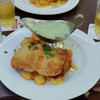 Veganes Frankfurter Schnitzel at Zum Eichkatzerl in Frankfurt