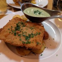 Veganes Schnitzel at Zum Eichkatzerl in Frankfurt