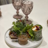 Fresh spring rolls w sauce  at Kindred Cafe in Davao City