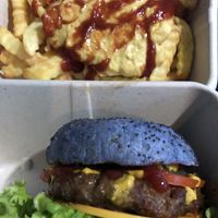 with air fried crinkles at Kindred Cafe in Davao City