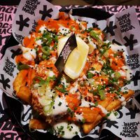 Fishnchips at Vegan Junk Food Bar - El Born in Barcelona