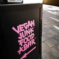 Entrance at Vegan Junk Food Bar - El Born in Barcelona