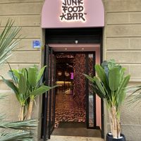Outside at Vegan Junk Food Bar - El Born in Barcelona
