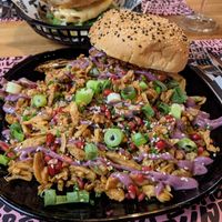 Royal beastie shawarma at Vegan Junk Food Bar - El Born in Barcelona