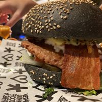 Royal smash at Vegan Junk Food Bar - El Born in Barcelona