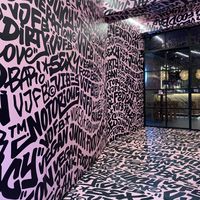 Entrance  at Vegan Junk Food Bar - El Born in Barcelona