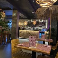 Bar and more interior at Vegan Junk Food Bar - El Born in Barcelona
