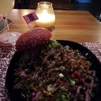 Royal Beastie Schawarma at Vegan Junk Food Bar - El Born in Barcelona