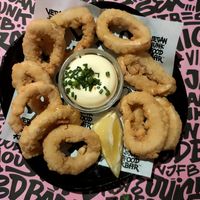 Calamares at Vegan Junk Food Bar - El Born in Barcelona