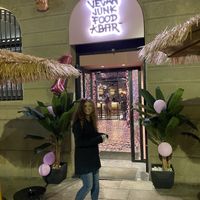 Entrance at Vegan Junk Food Bar - El Born in Barcelona