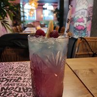 Tipsy unicorn at Vegan Junk Food Bar - El Born in Barcelona