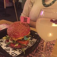 Daddy Burger at Vegan Junk Food Bar - El Born in Barcelona