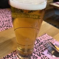 Beer  at Vegan Junk Food Bar - El Born in Barcelona