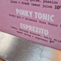 Esprezito is highly recommended!  at Vegan Junk Food Bar - El Born in Barcelona