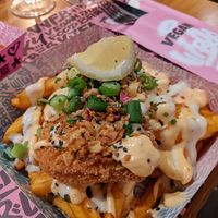 Fizz and Chipz at Vegan Junk Food Bar - El Born in Barcelona