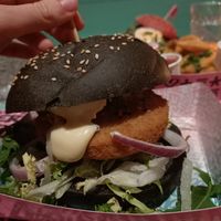 Mc Kroquet at Vegan Junk Food Bar - El Born in Barcelona