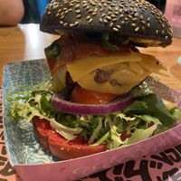 Notorious Burger  at Vegan Junk Food Bar - El Born in Barcelona