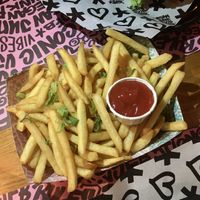 French Fries  at Vegan Junk Food Bar - El Born in Barcelona